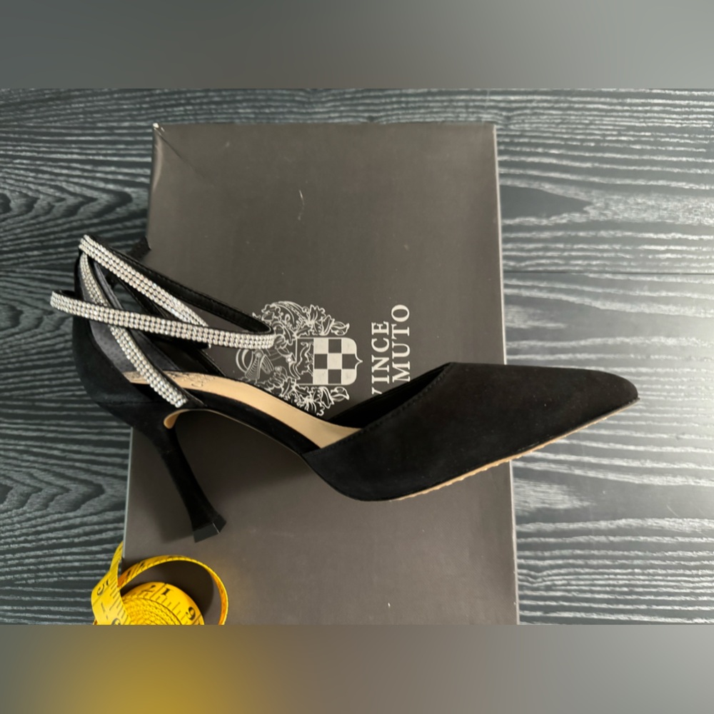 Black Ankle Strap Heels